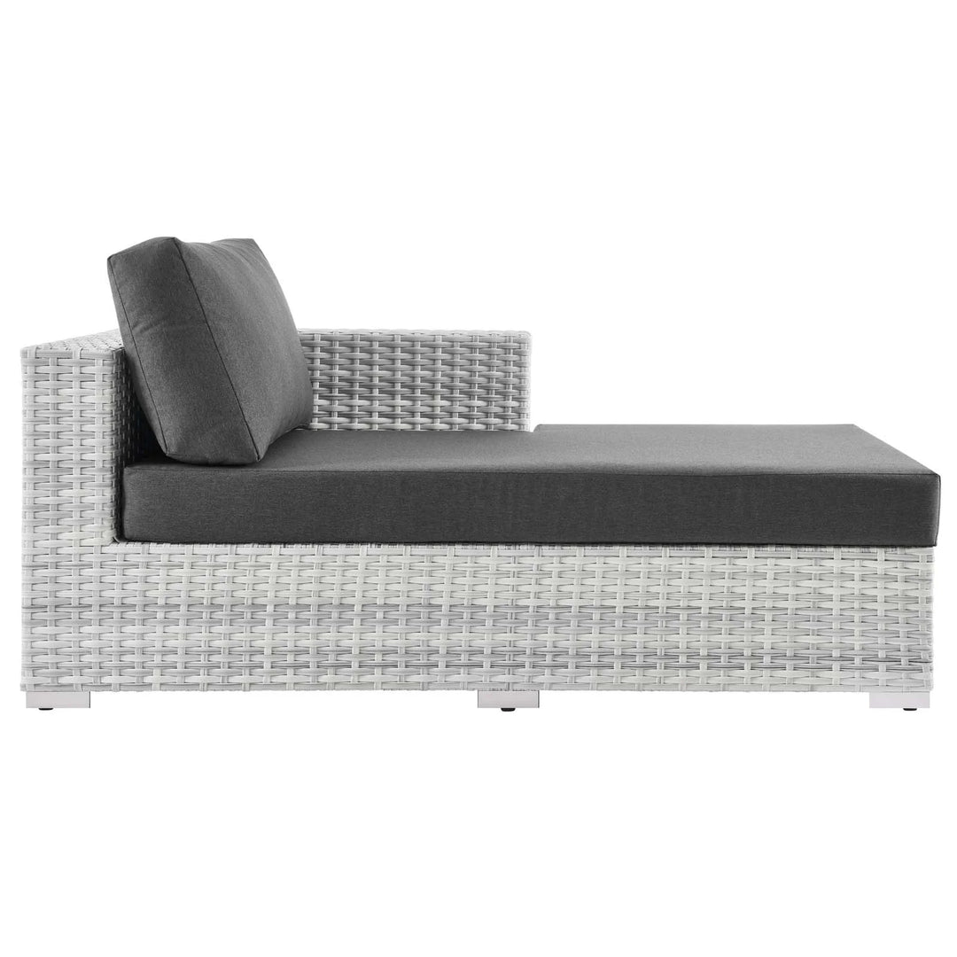 Chaise para exterior Nahele - brazo derecho