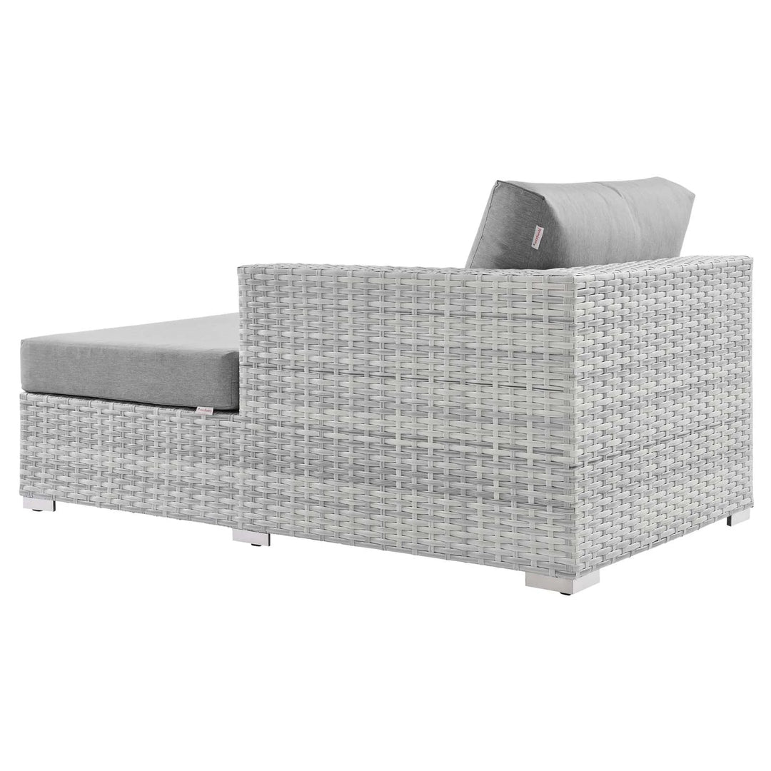 Chaise para exterior Nahele - brazo derecho