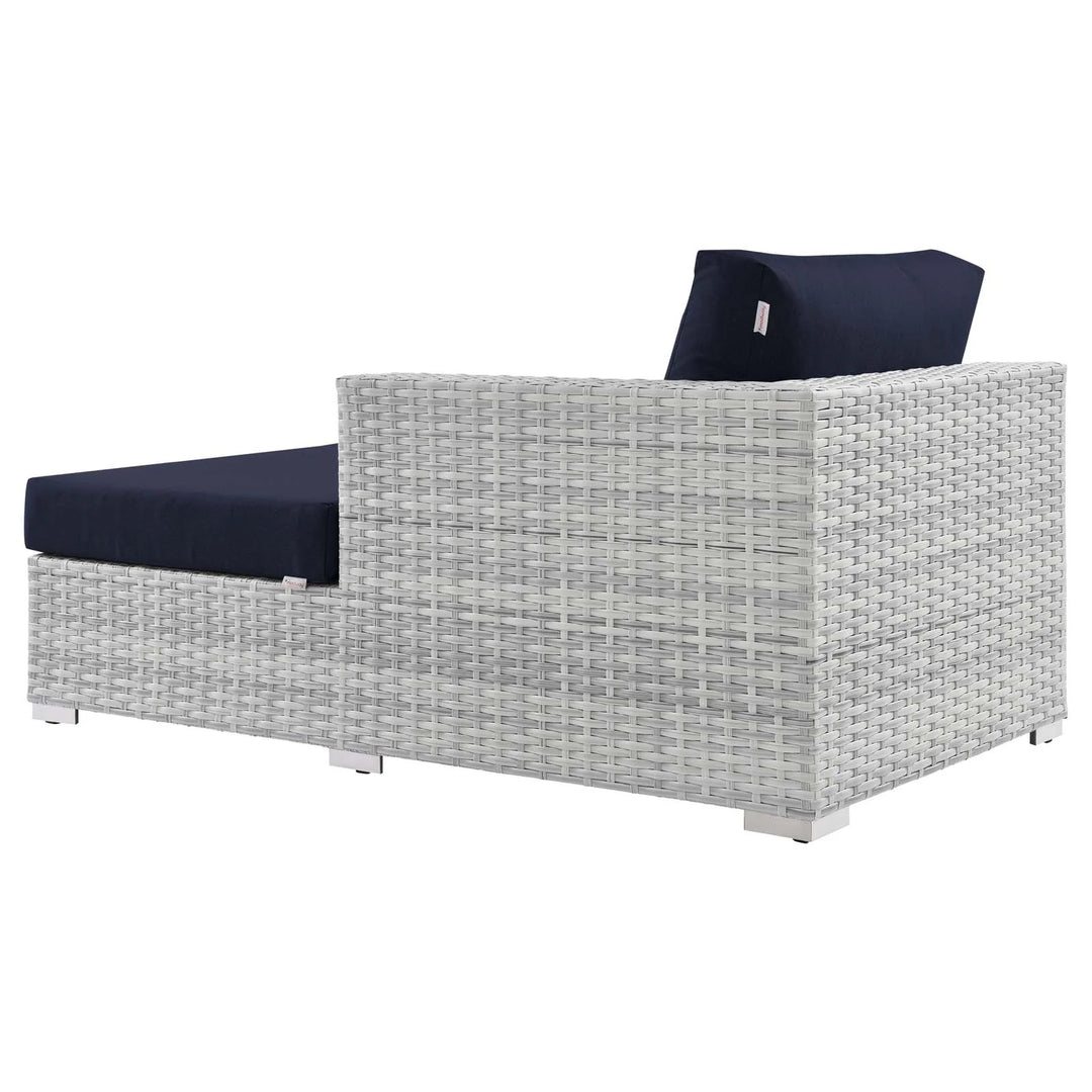 Chaise para exterior Nahele - brazo derecho