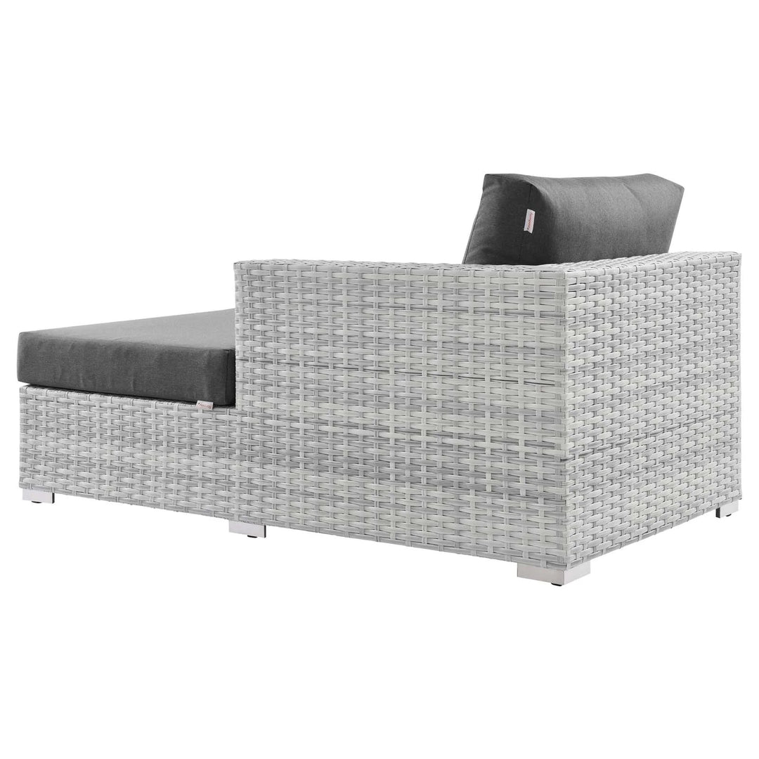 Chaise para exterior Nahele - brazo derecho