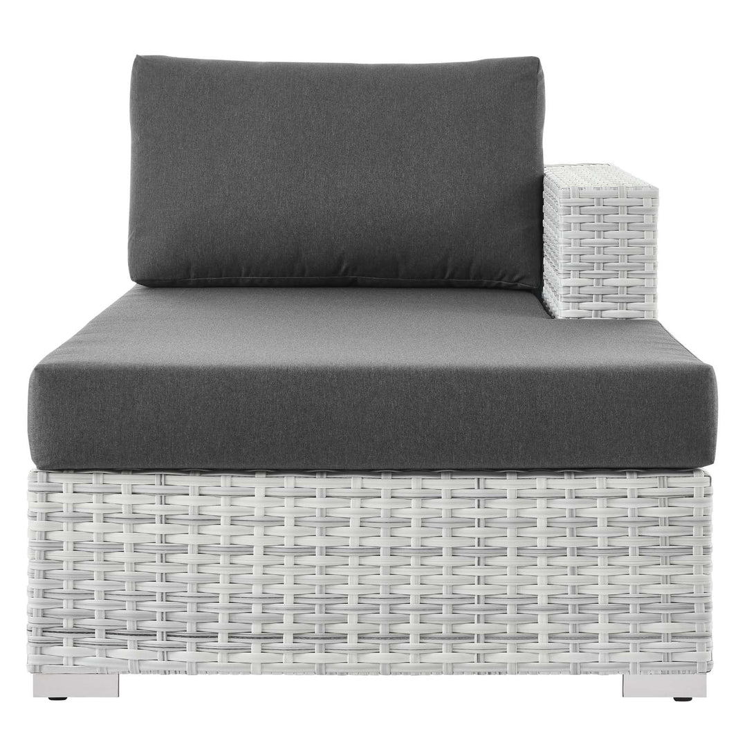 Chaise para exterior Nahele - brazo derecho