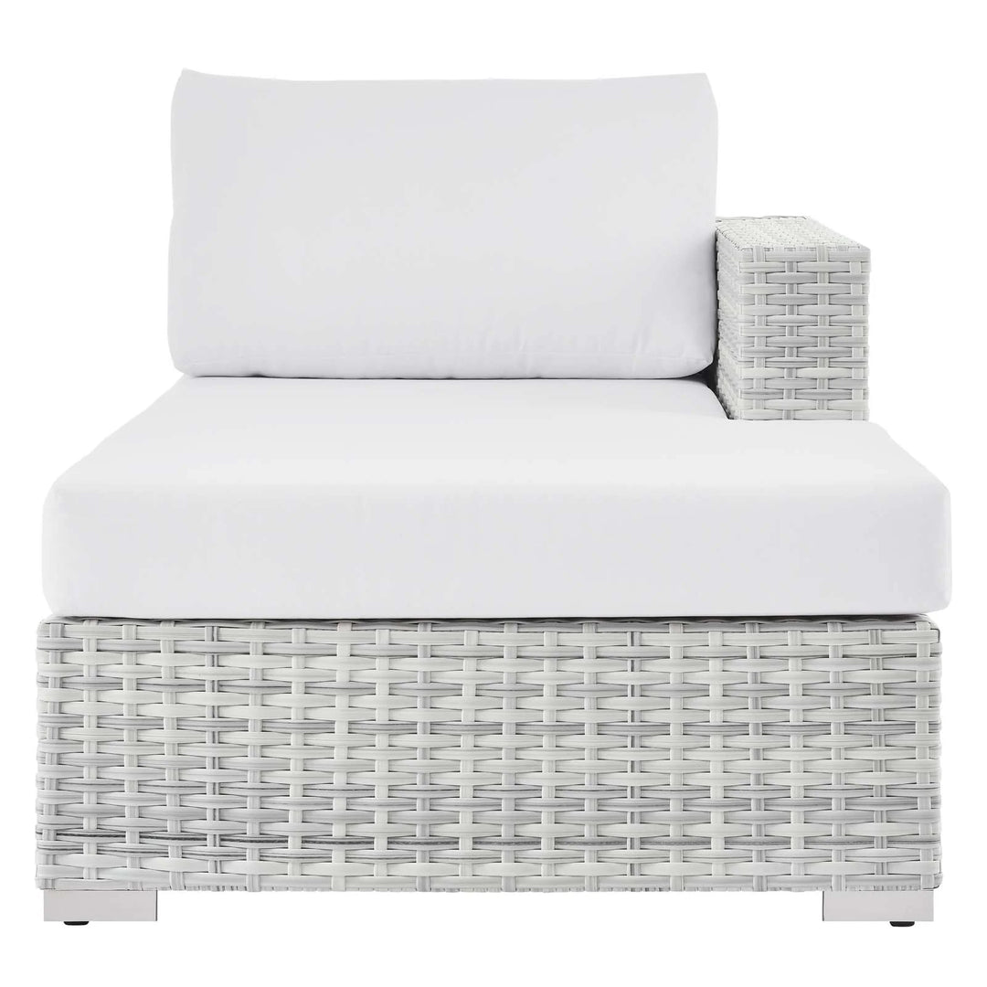 Chaise para exterior Nahele - brazo derecho