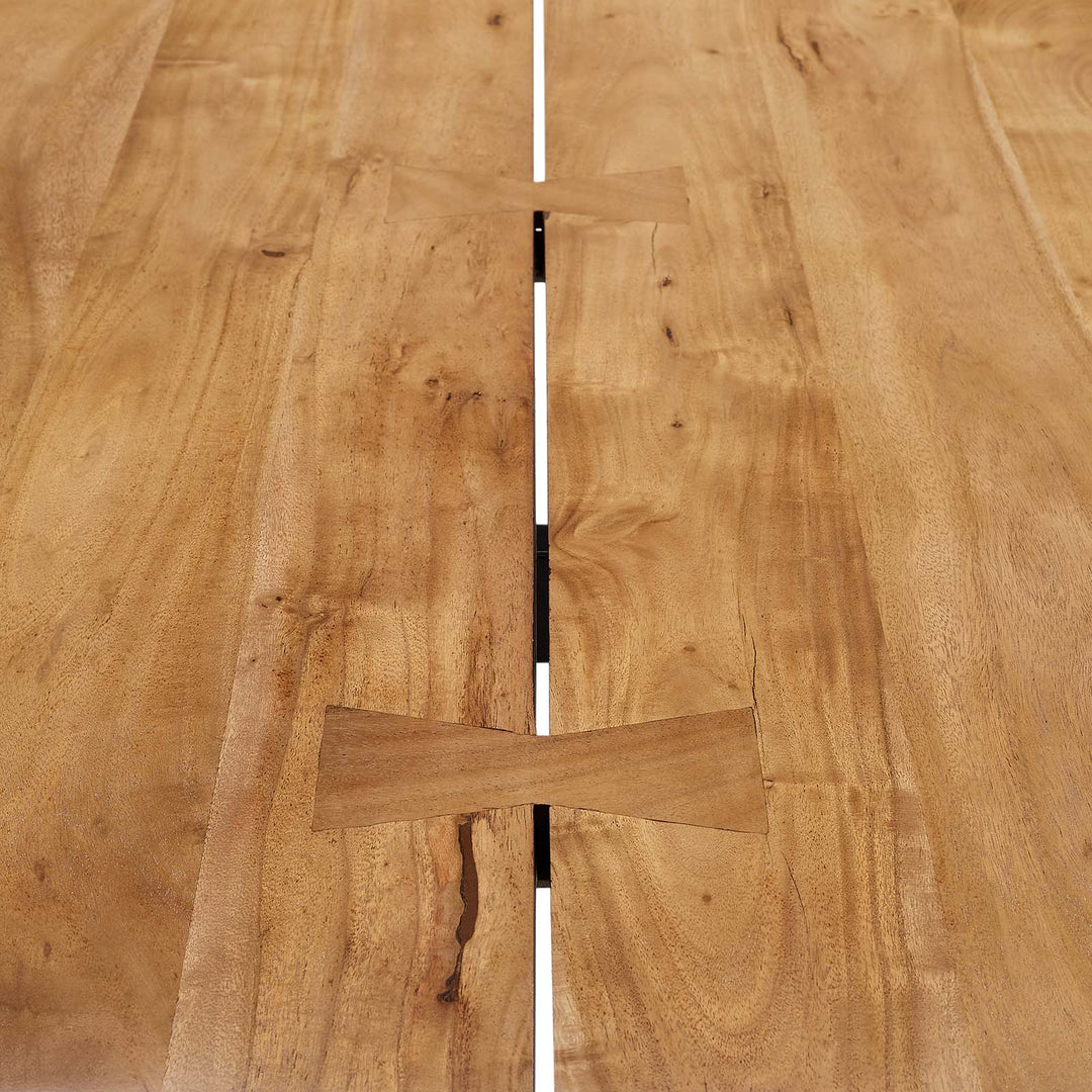 Comedor de madera de acacia 74” Alte