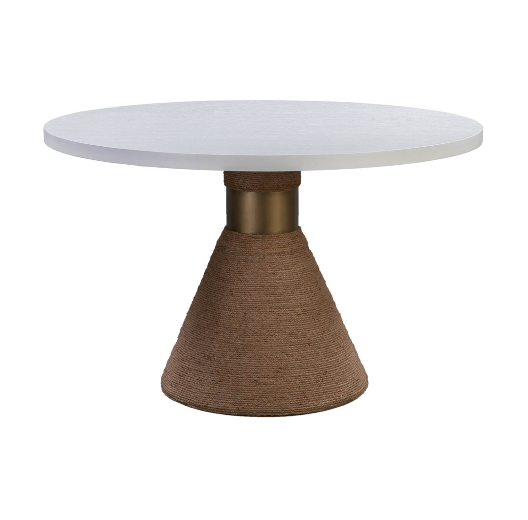Comedor elegante Gora color blanco.