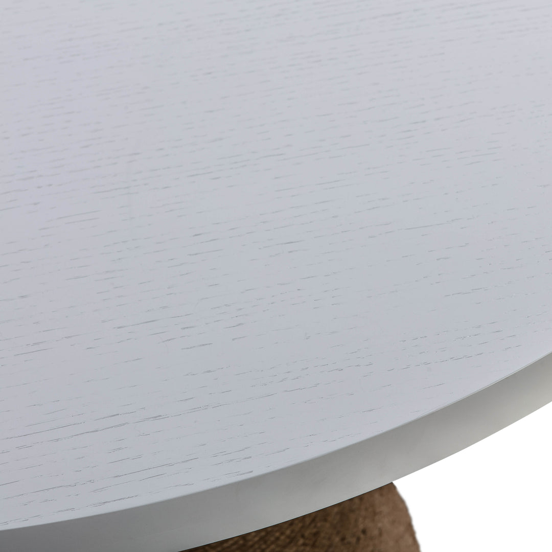 Comedor elegante con base de cuerda Gora