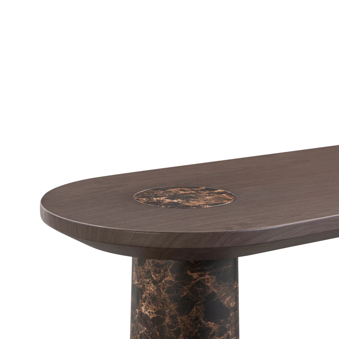 Consola 50” de mármol sintético Jano