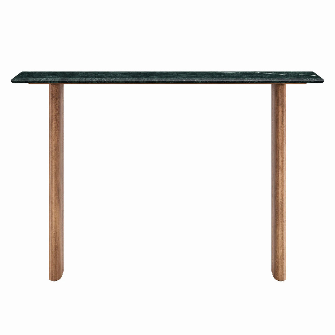 Consola de 46" con mármol verde Liam