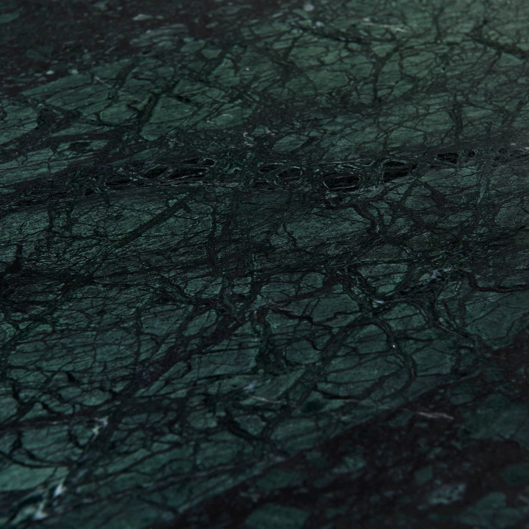 Consola de 46" con mármol verde Liam