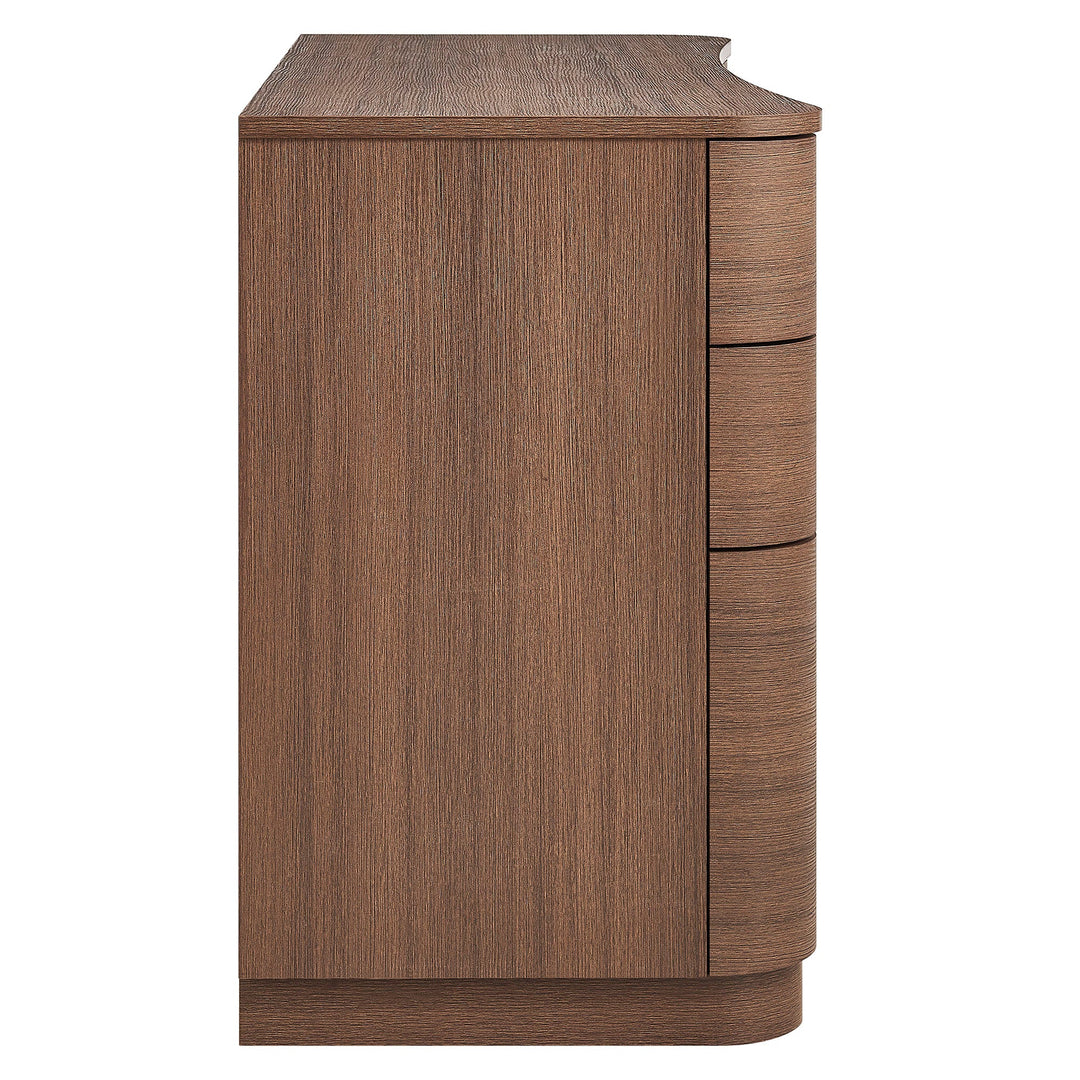 Escritorio curveado de 55” Bruno