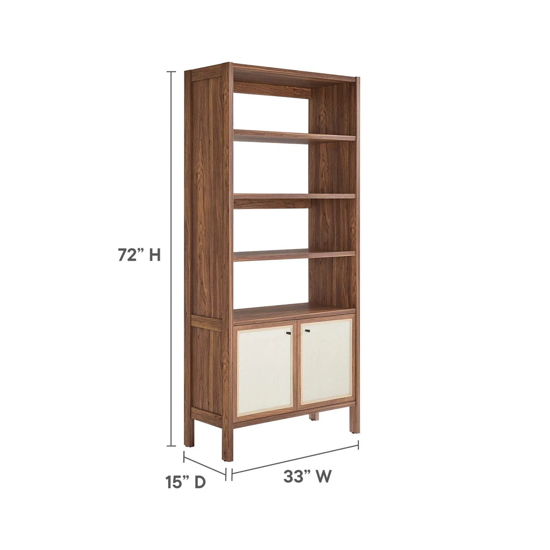 Estante para libros y almacenamiento Gabriel dimensiones.