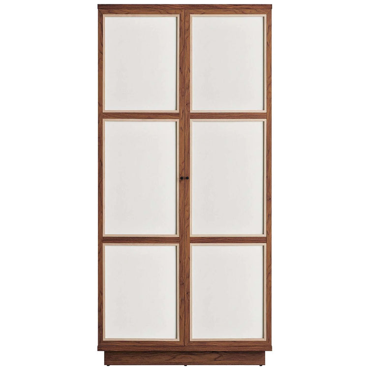 Gabinete alto 70” de almacenamiento Gabriel de frente.