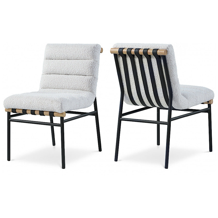 Silla de boucle para comedor Egan - juego de 2.