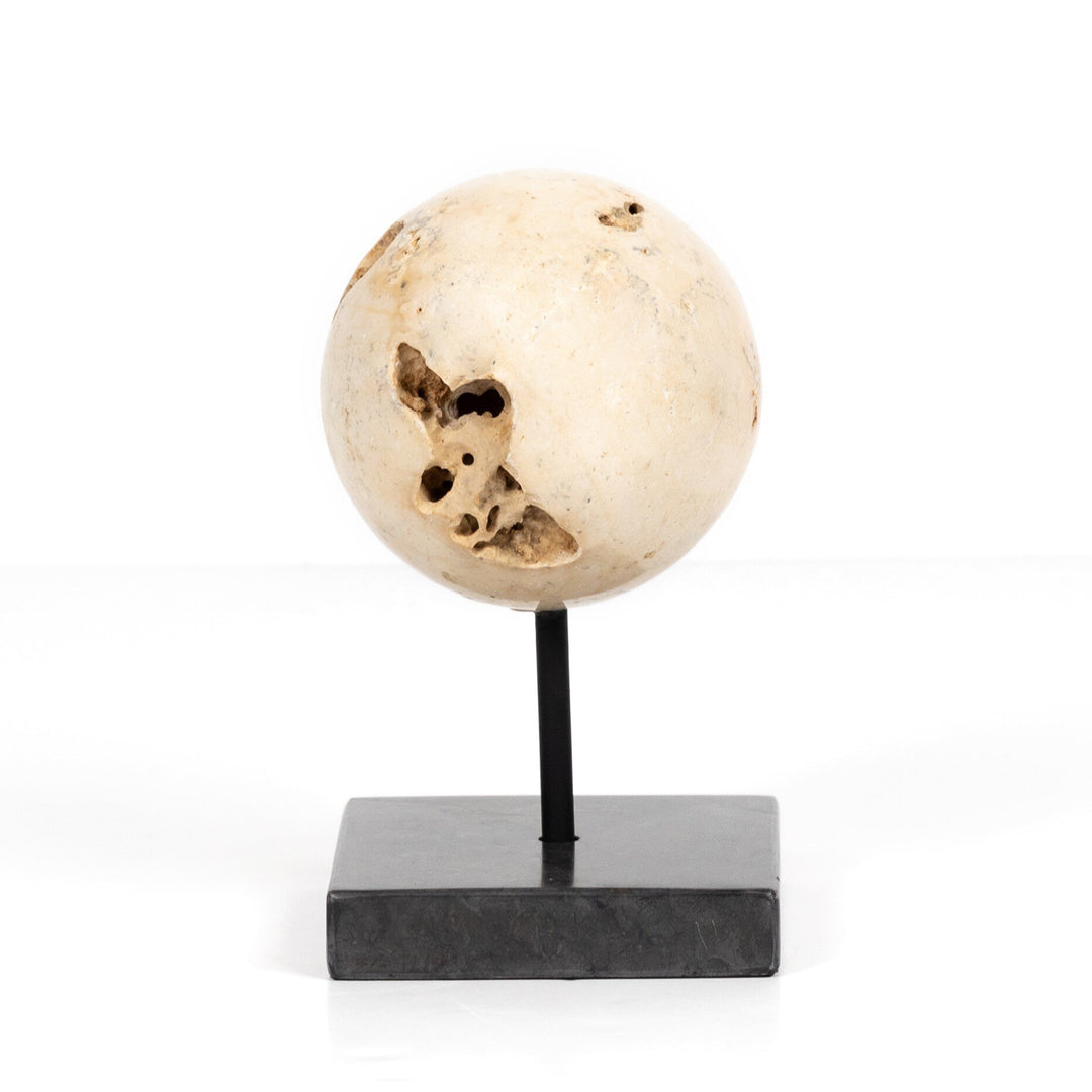 Juego de 3 piedras orgánicas redondas Triz