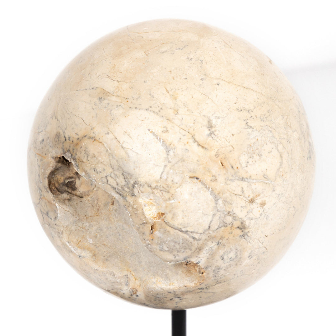 Juego de 3 piedras orgánicas redondas Triz