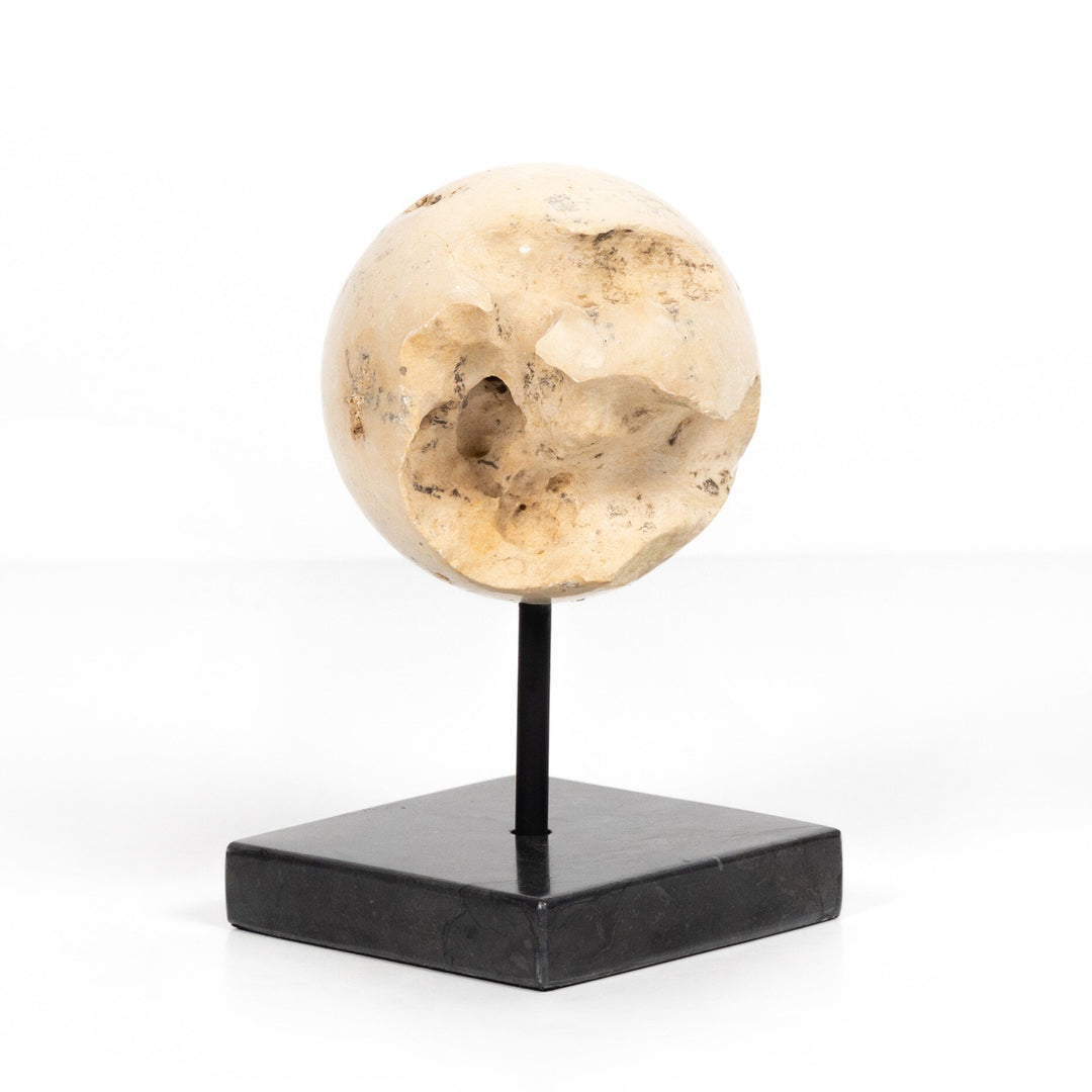 Juego de 3 piedras orgánicas redondas Triz