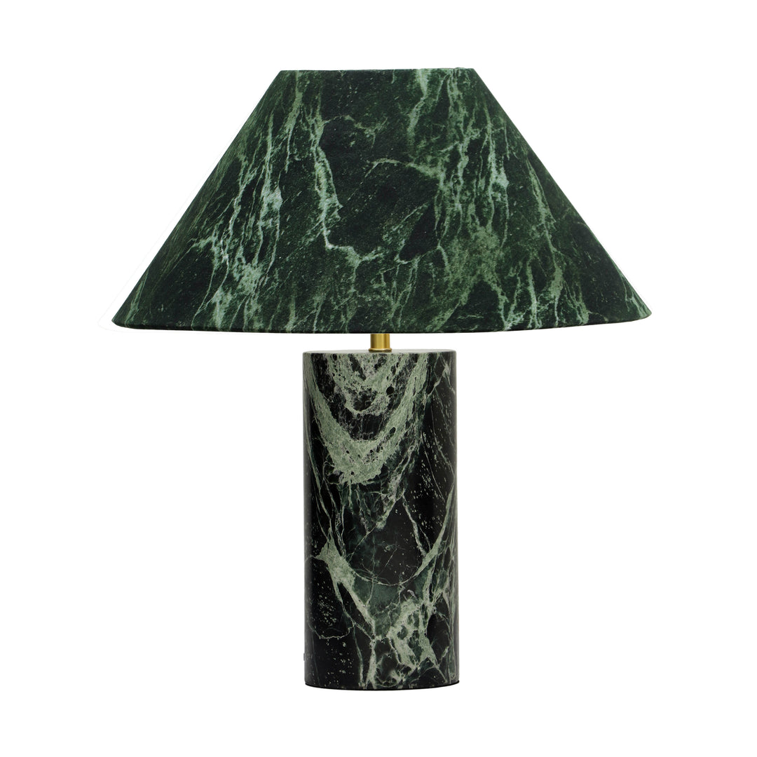 Lámpara de mesa con base de mármol Niobe.