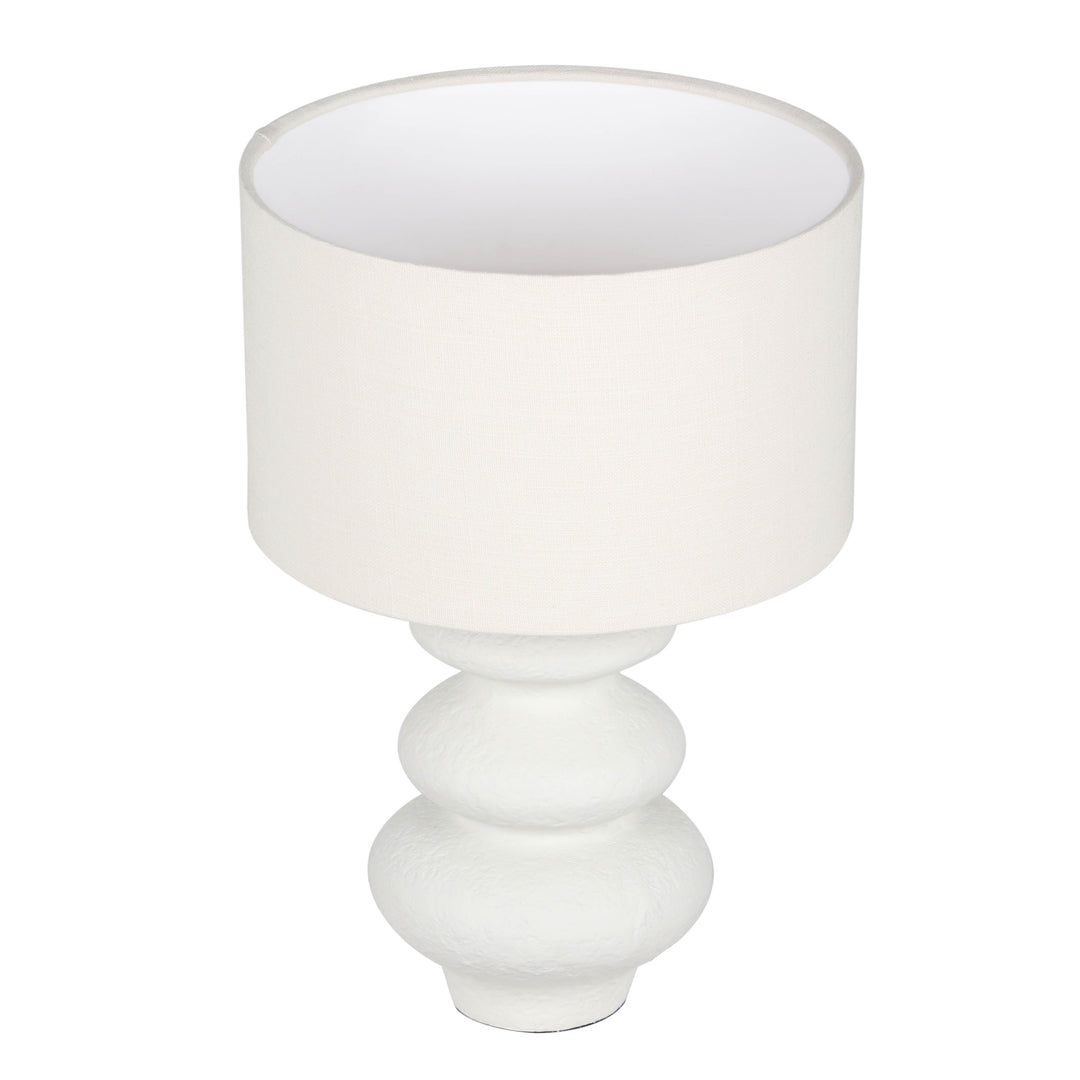Lámpara de mesa texturizado Maya