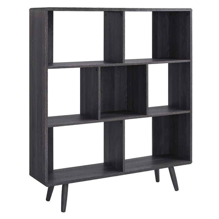 Librero Ettore color negro.
