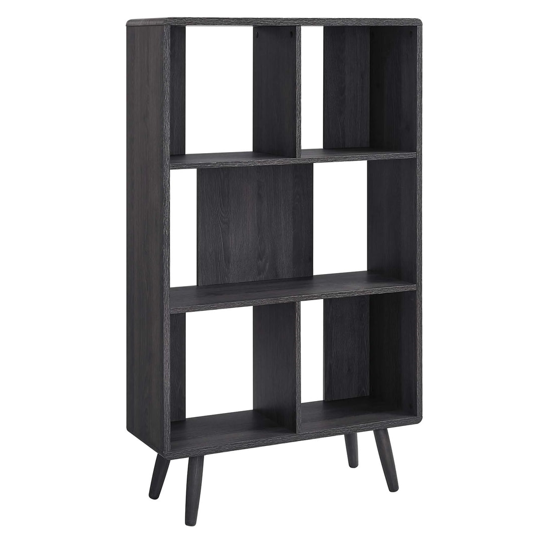 Librero de madera de 31” Ettore color negro.