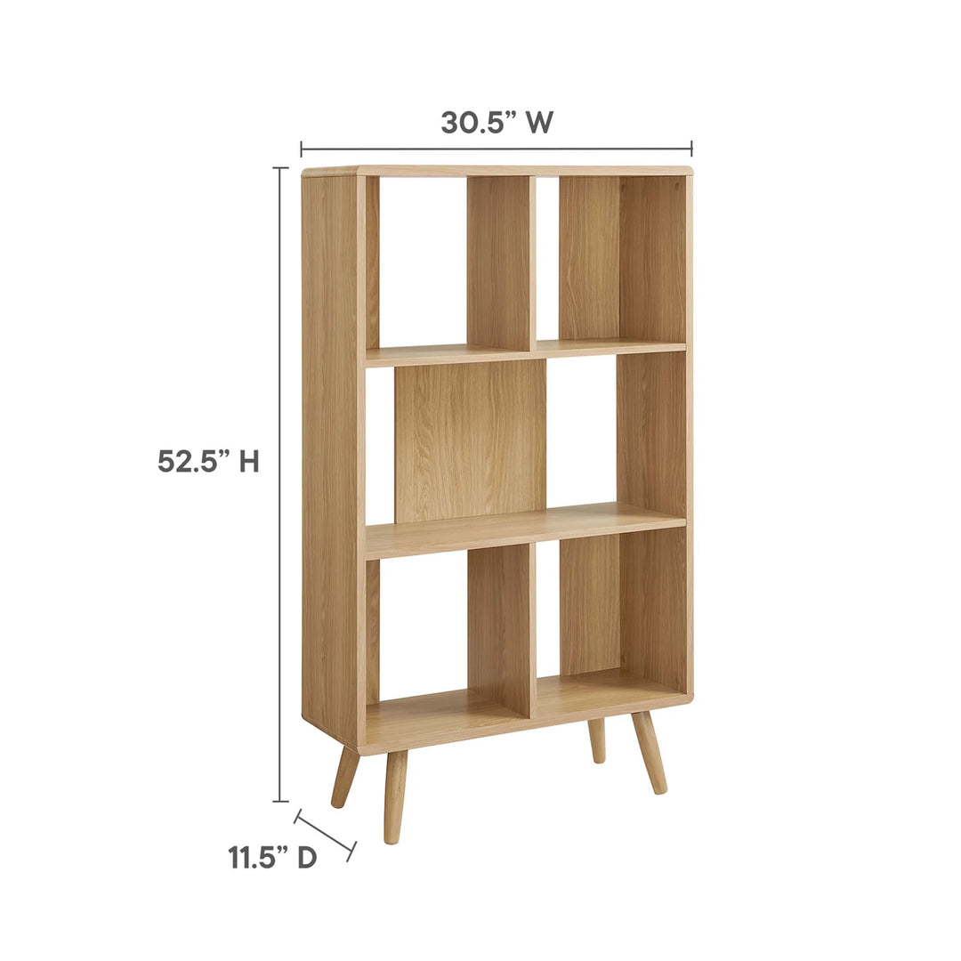 Librero de madera de 31” Ettore