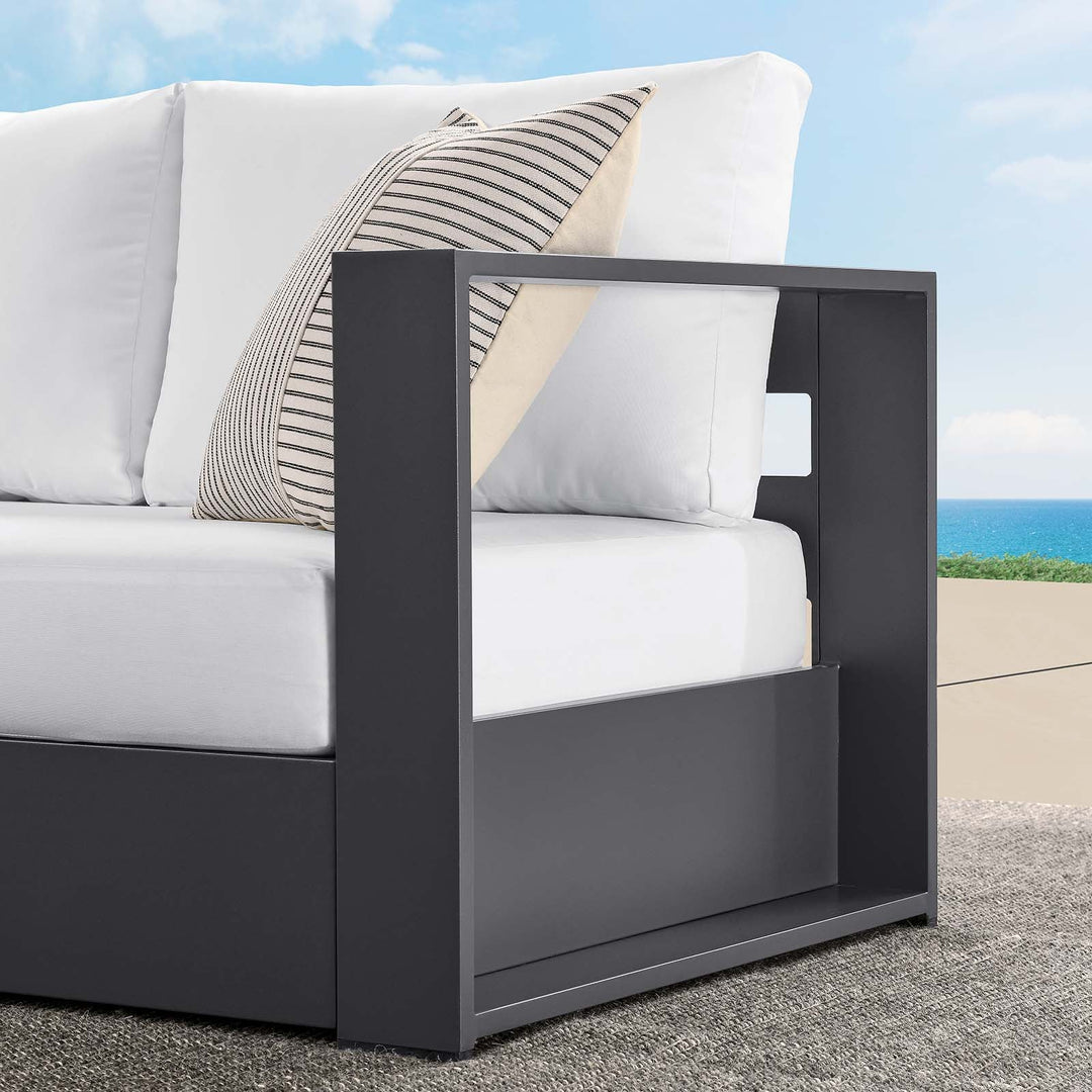 Loveseat para exteriores de aluminio Neuba - Derecho Modular