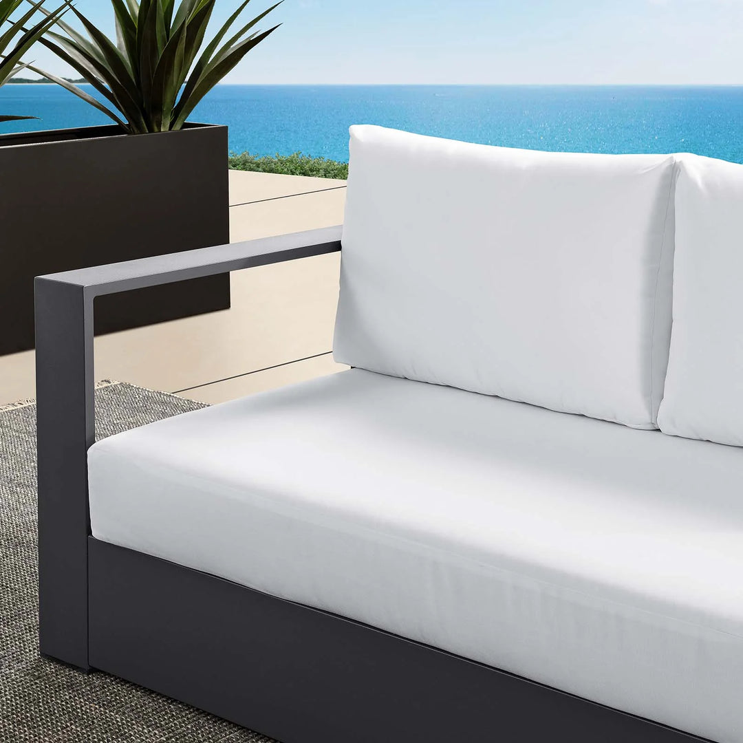 Loveseat para exteriores de aluminio Neuba - Izquierdo Modular