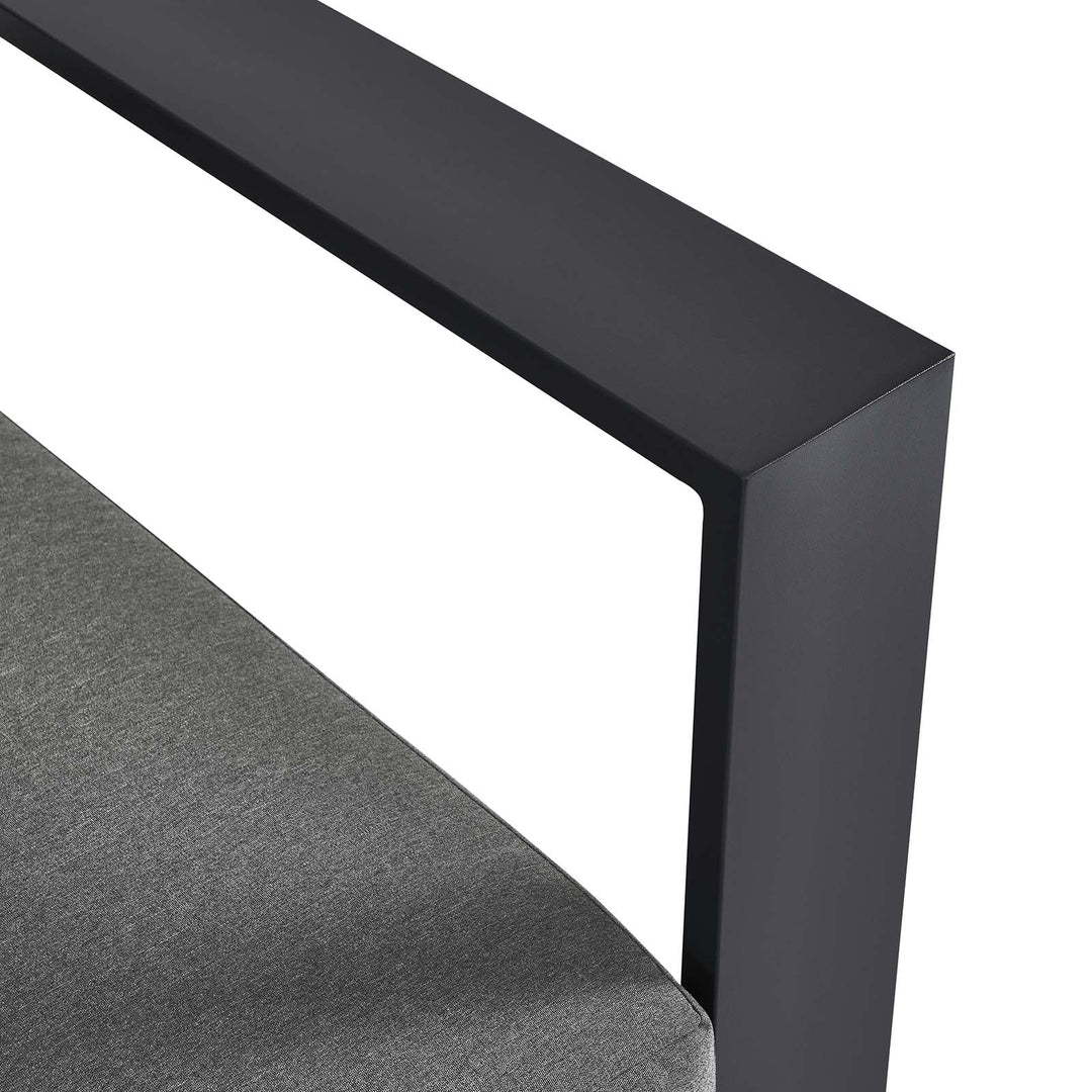 Loveseat para exteriores de aluminio Neuba - Derecho Modular