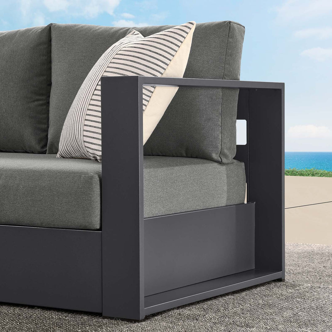 Loveseat para exteriores de aluminio Neuba - Derecho Modular
