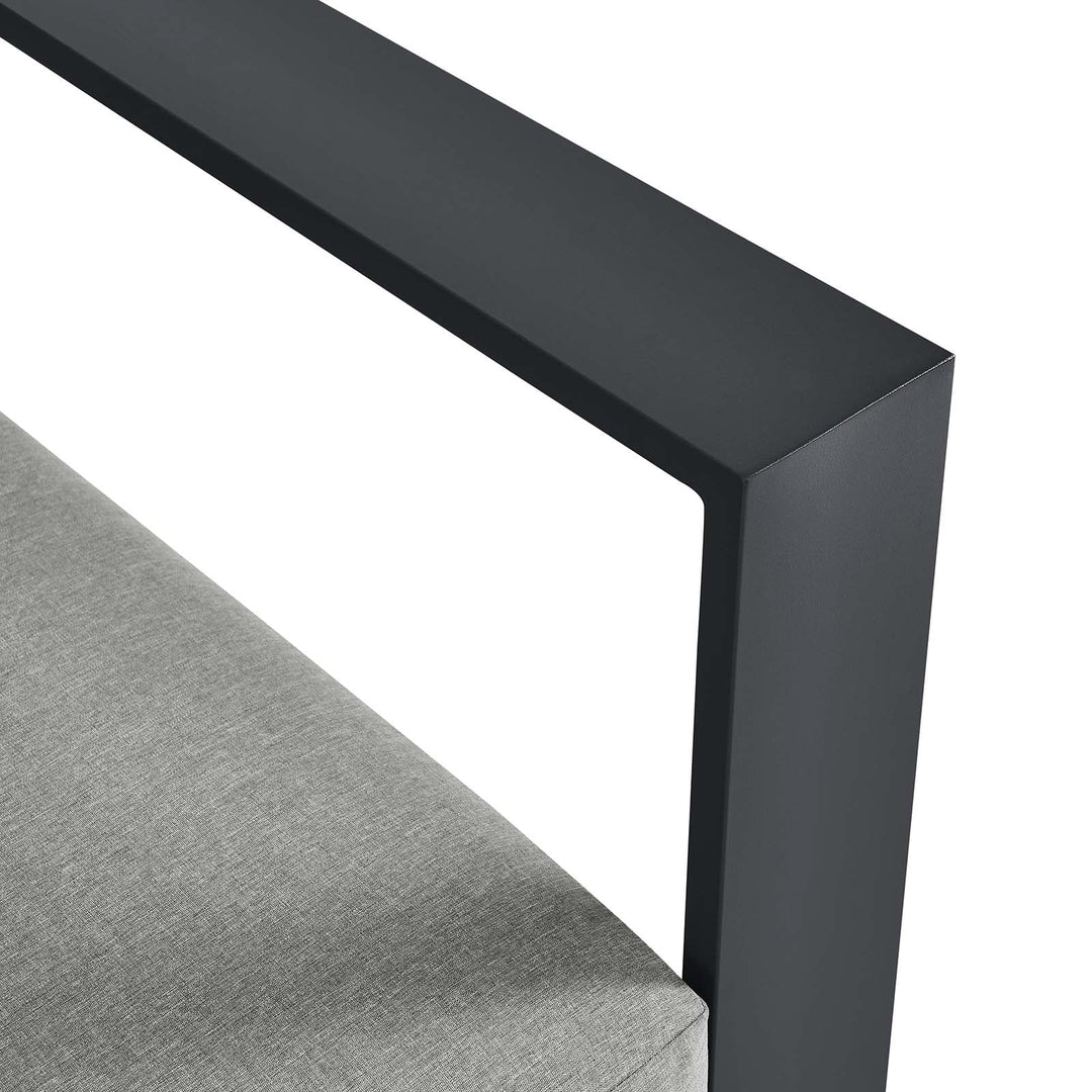 Loveseat para exteriores de aluminio Neuba - Derecho Modular