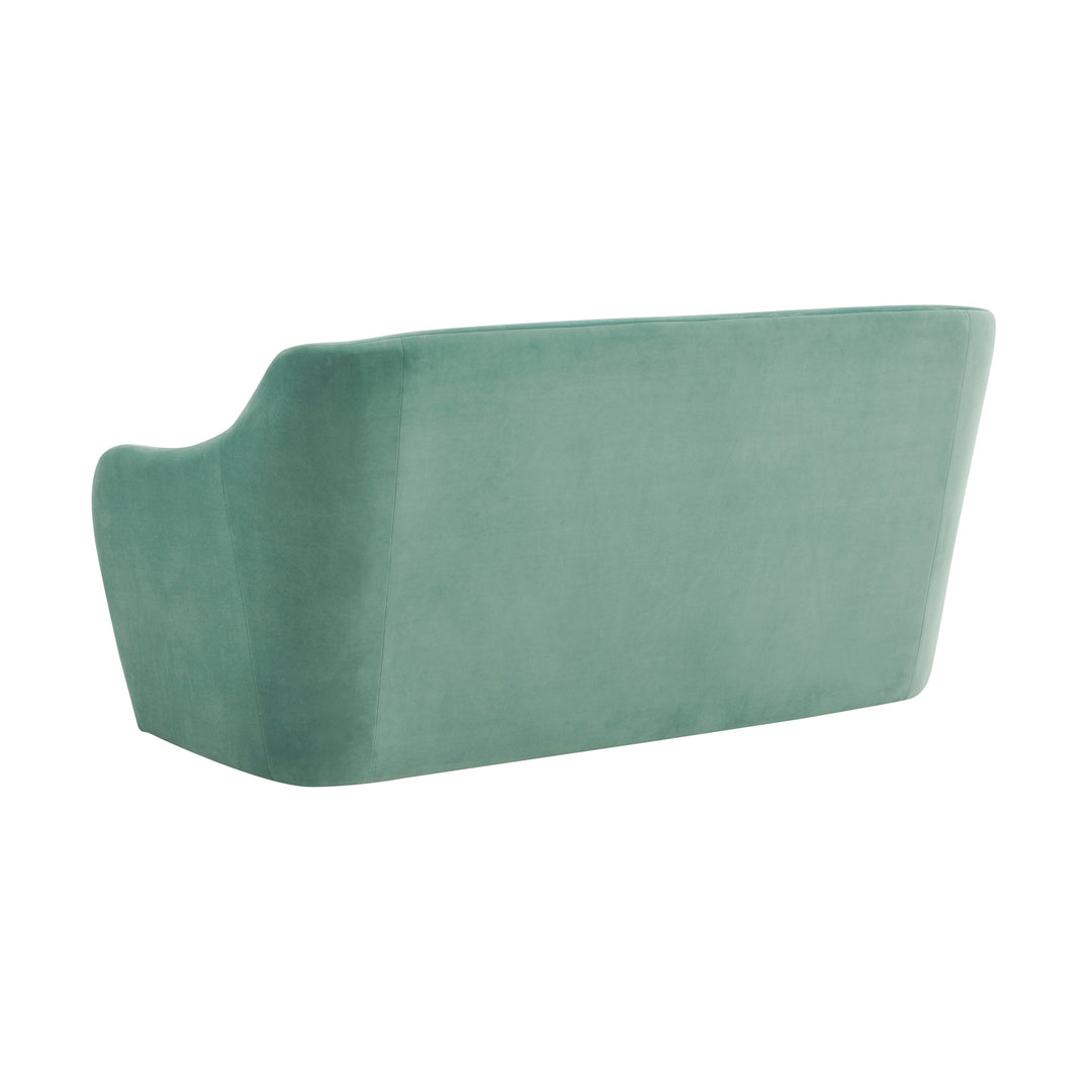 Loveseat sofá de dos plazas en terciopelo Mehdi