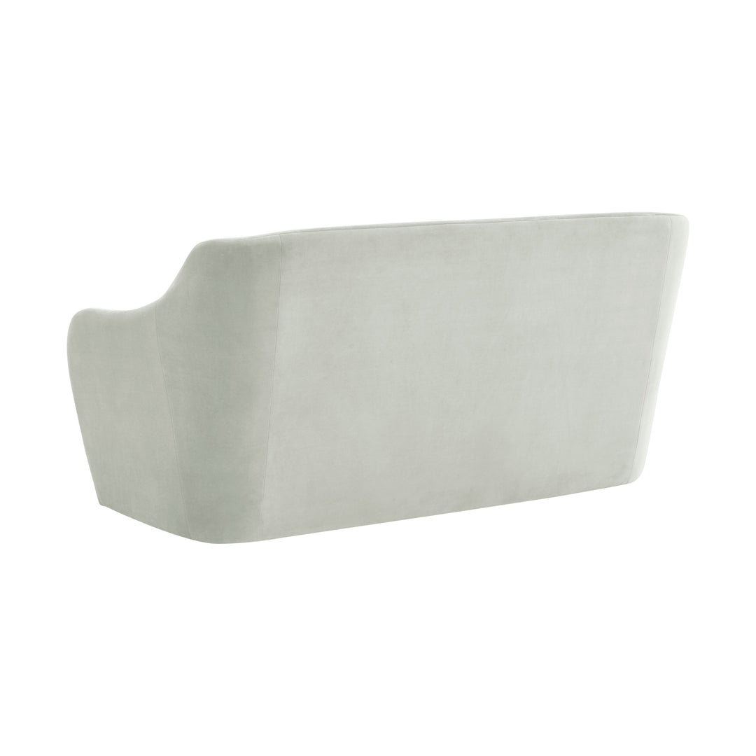 Loveseat sofá de dos plazas en terciopelo Mehdi
