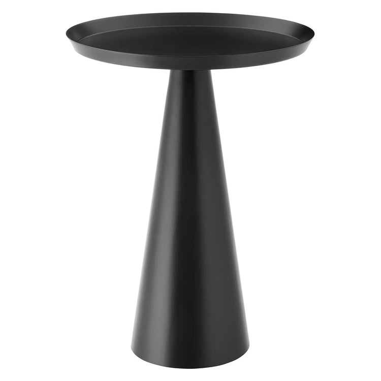 Mesa auxiliar de metal color negro Bryant.