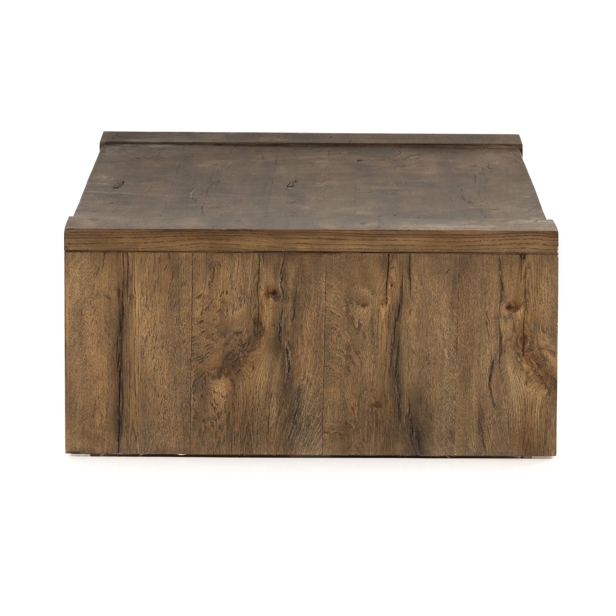 Mesa de centro Eón de lado.