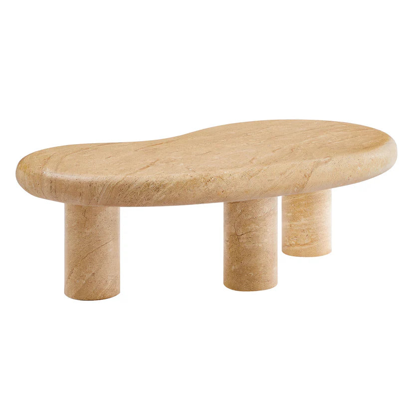 Mesa de centro con forma de riñón para exteriores Eithan