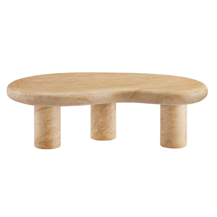 Mesa de centro con forma de riñón para exteriores Eithan