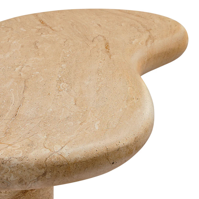 Mesa de centro con forma de riñón para exteriores Eithan