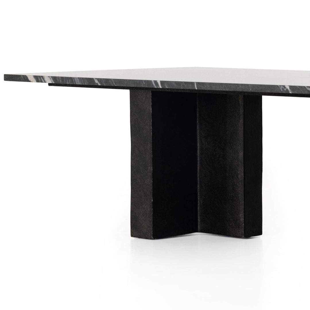Mesa de centro con mármol sólido Jorg
