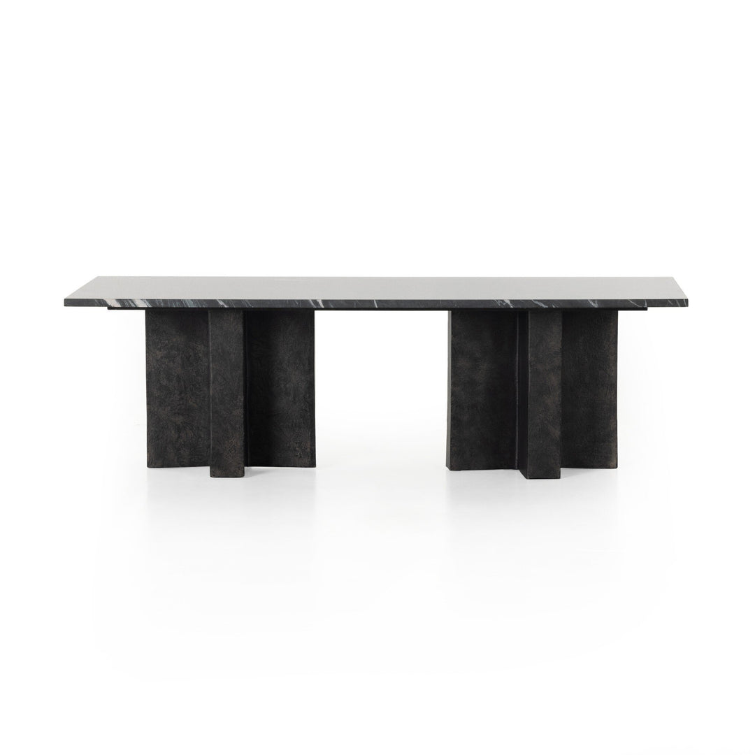 Mesa de centro con mármol sólido Jorg