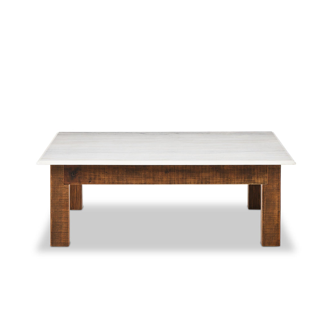 Mesa de centro con mármol sólido Clore