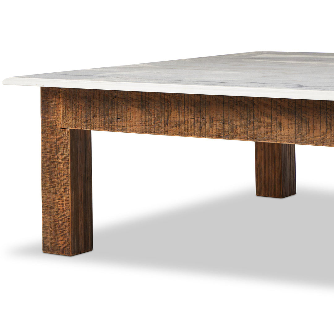 Mesa de centro con mármol sólido Clore
