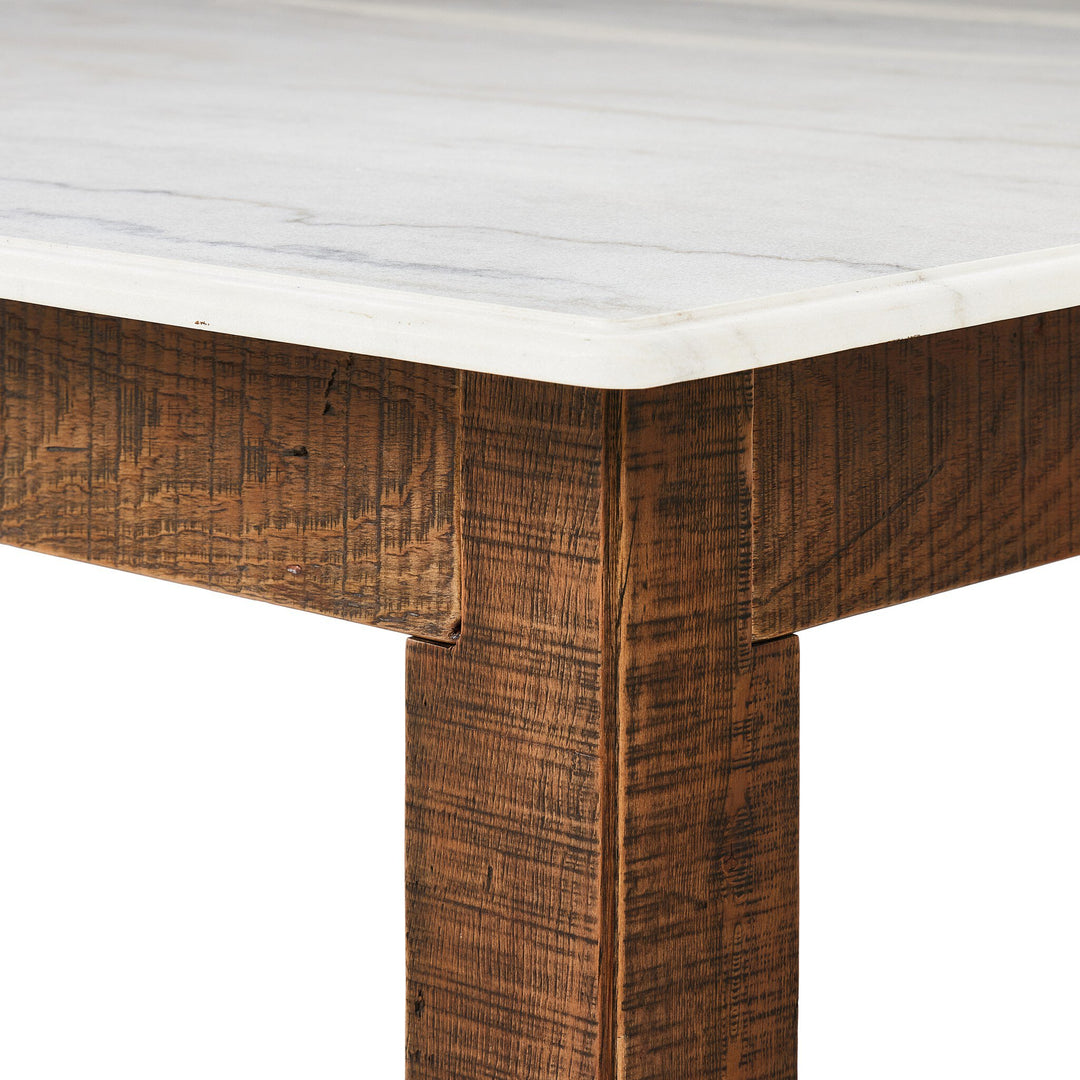 Mesa de centro con mármol sólido Clore