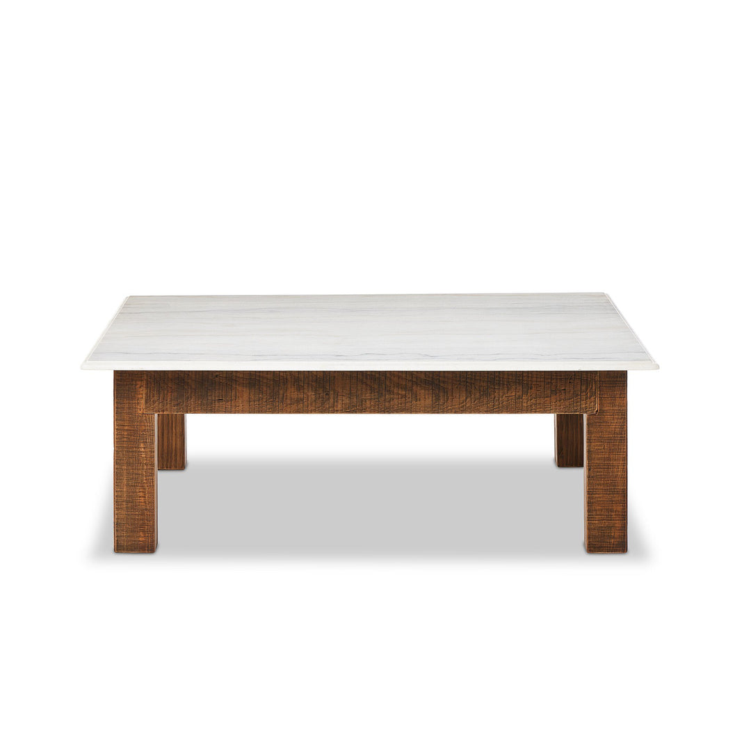 Mesa de centro con mármol sólido Clore