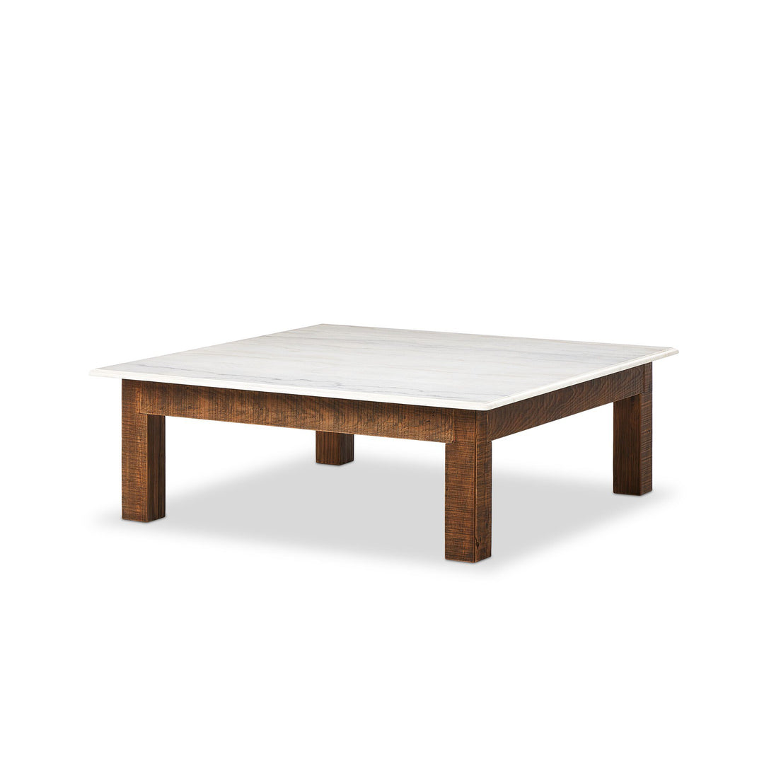 Mesa de centro con mármol sólido Clore.