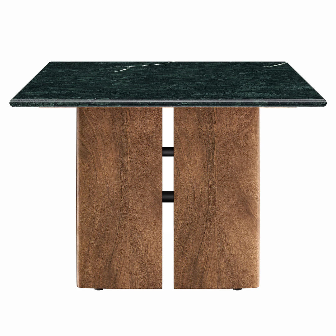 Mesa de centro con mármol verde Liam