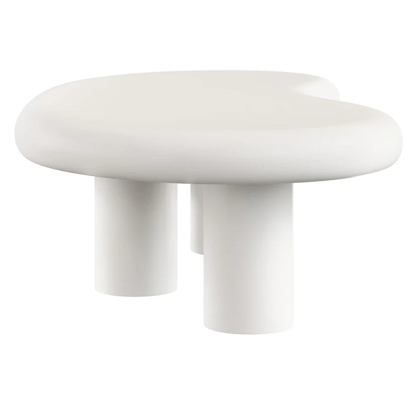 Mesa de centro curveado para exteriores Eithan