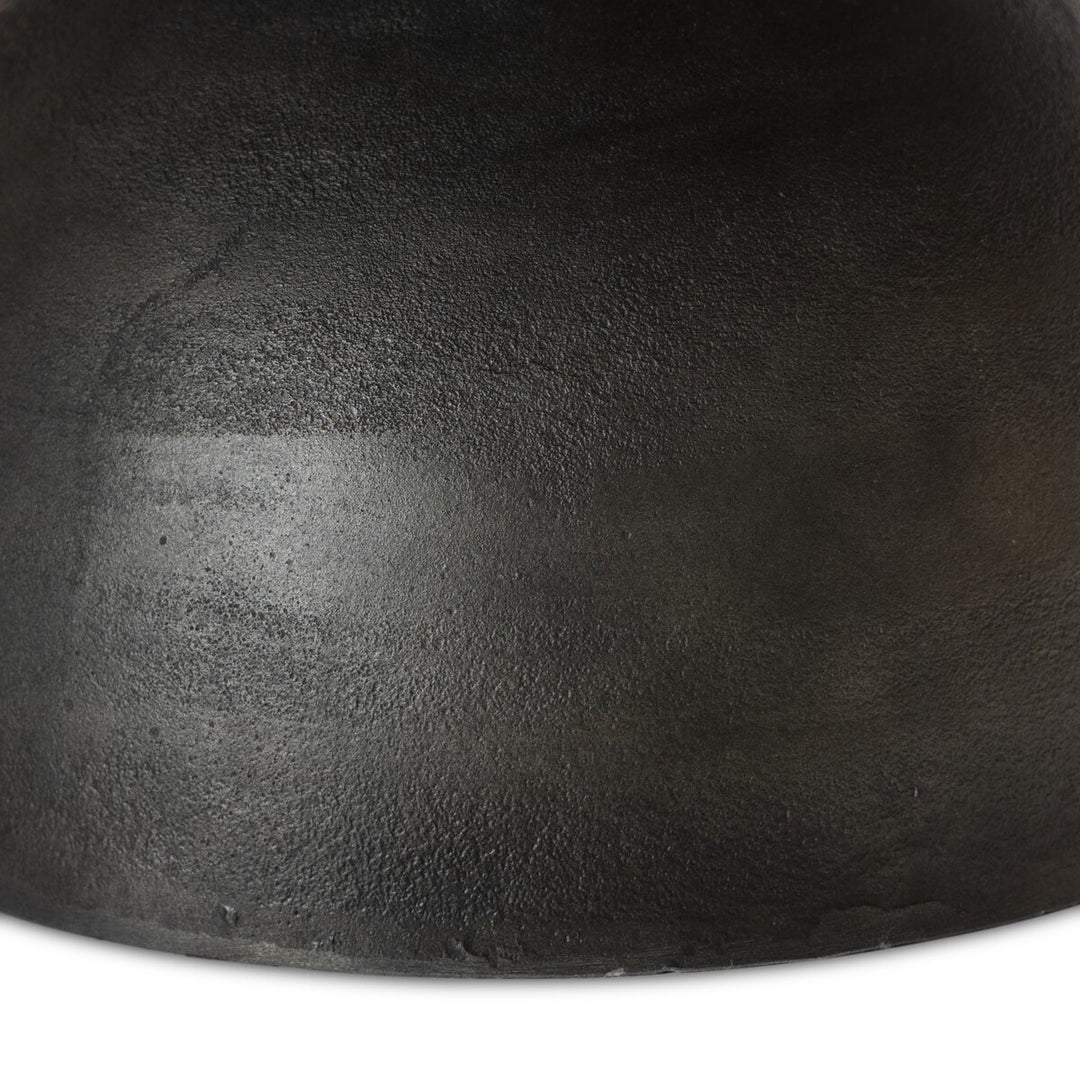 Mesa de centro de mármol y aluminio Nyx