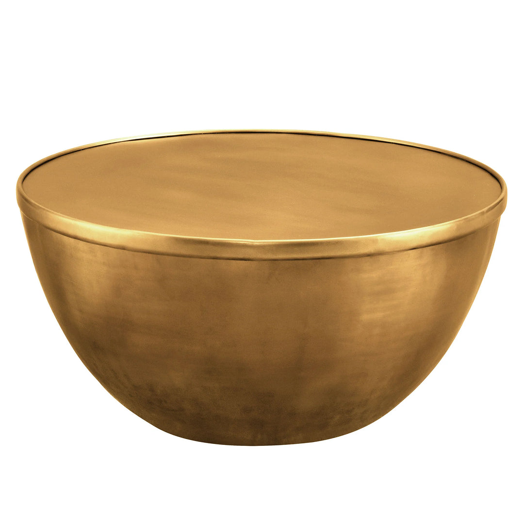 Mesa de centro de metal con almacenamiento Vesper.
