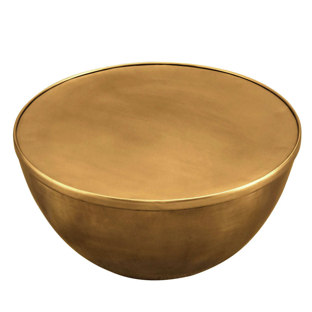 Mesa de centro de metal con almacenamiento Vesper