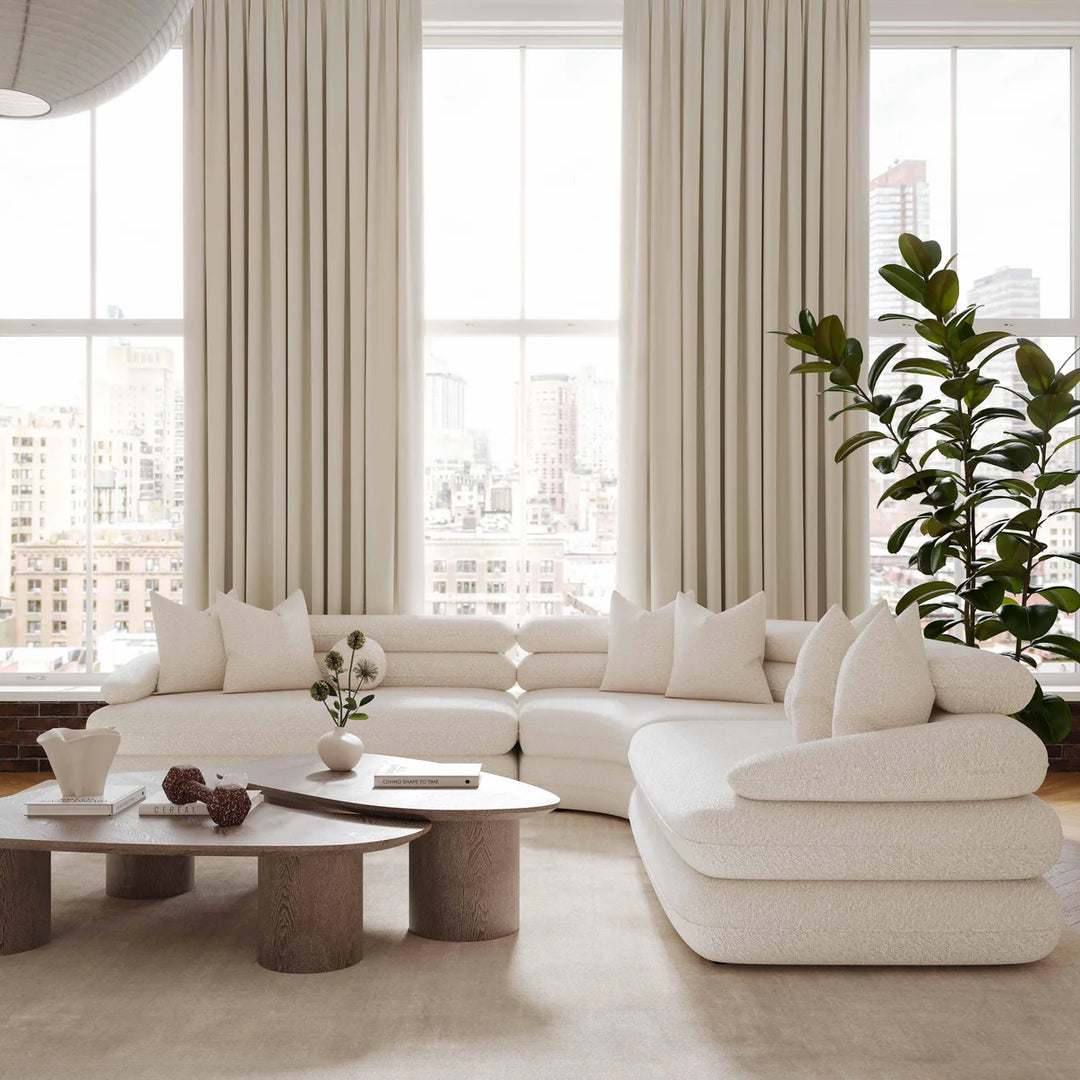 Mesa de centro en nido Damasco