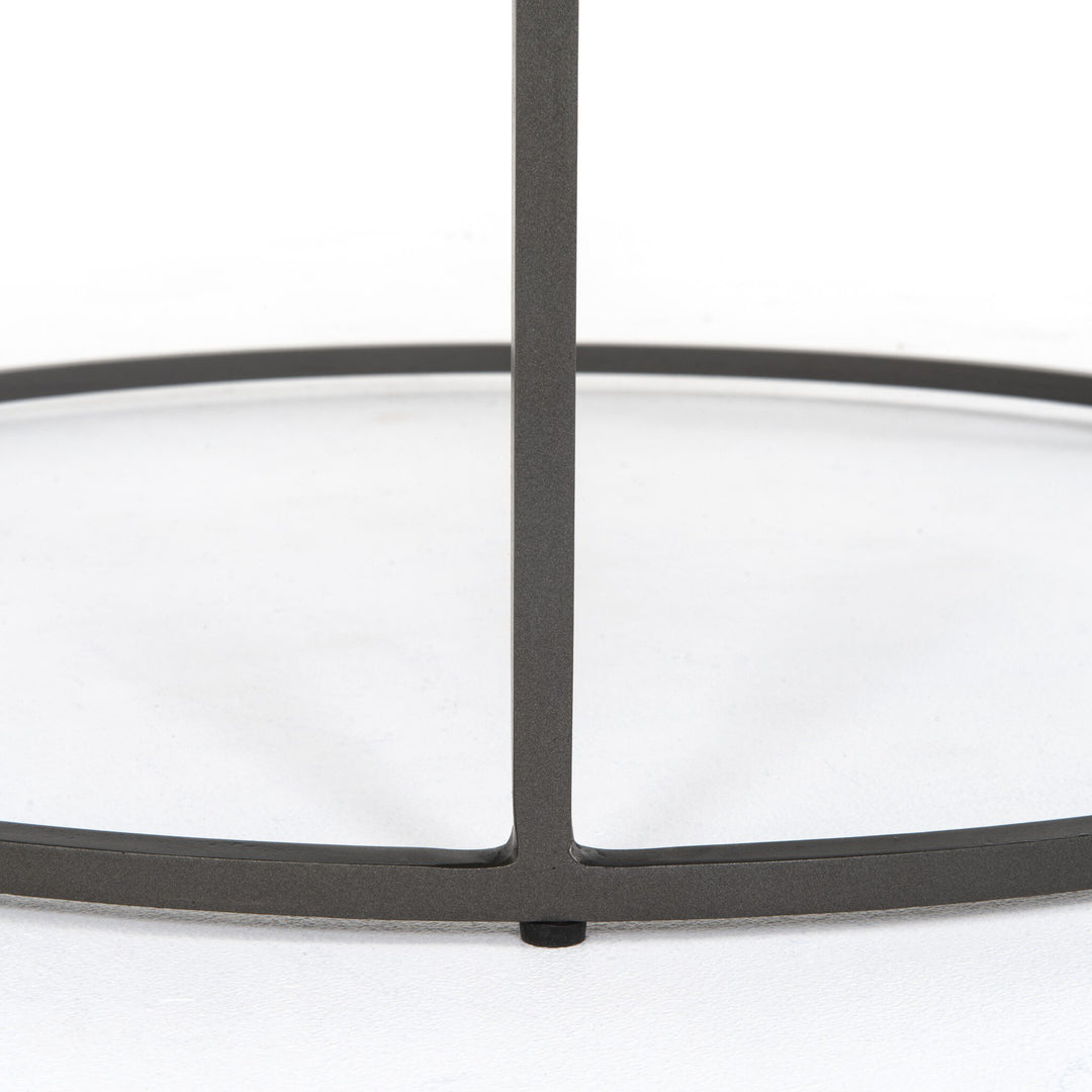 Mesa de centro estilo nido con mármol Codie